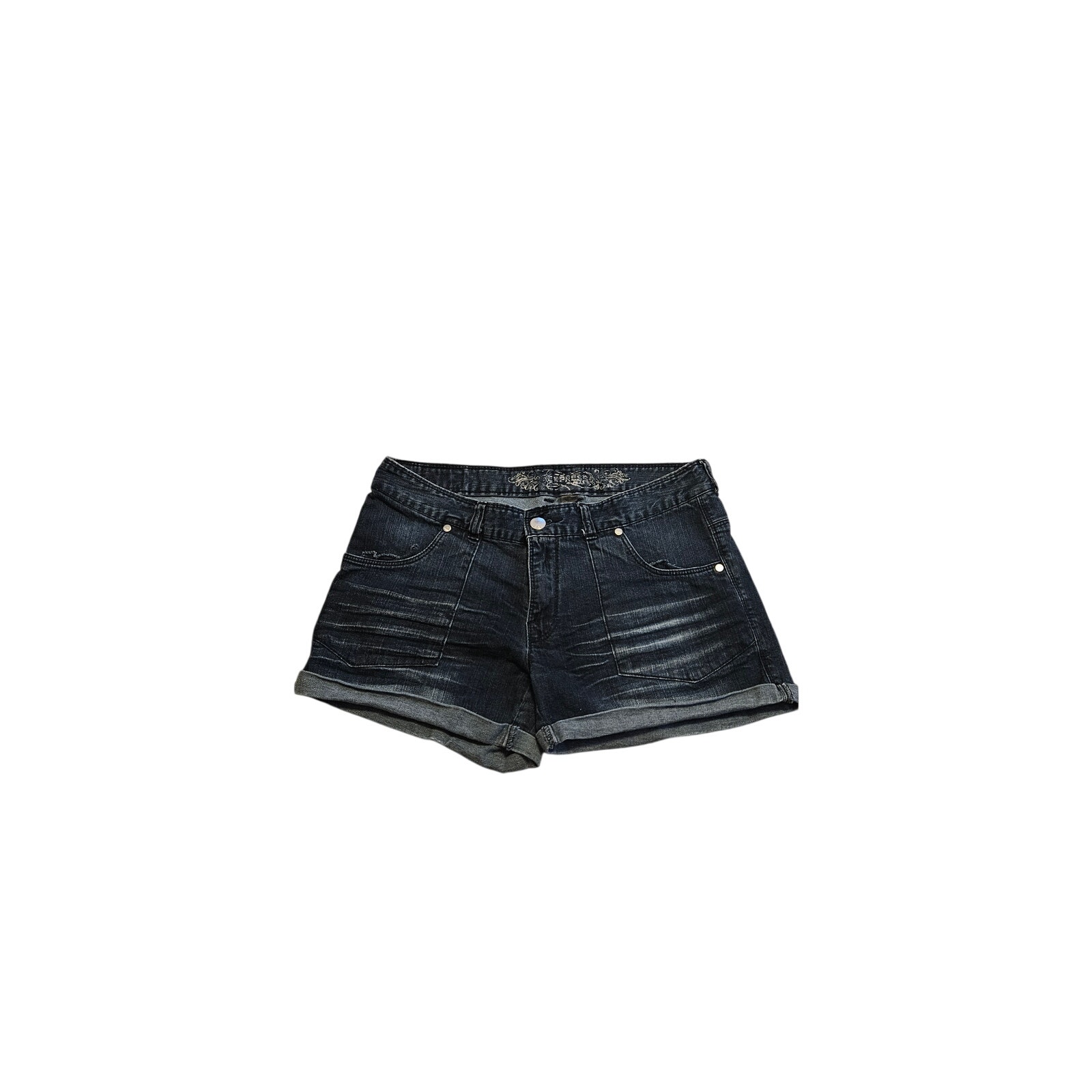Express Cuffed Denim Short Shorts Express Cuffed Denim Short Shorts